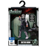 RADYAN Kids Doctor Doom Jumpsuit Costume - Large 12-14 - Vibrant printed design for an eye-catching look