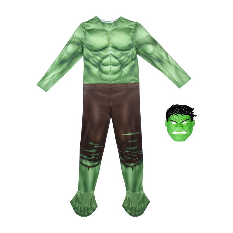Kids Qualux Marvel Spider-Man 4: Brand New Day Hulk Jumpsuit Costume