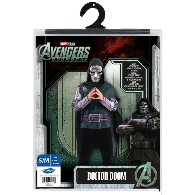 RADYAN Avengers Deluxe Costume Top with Cape - Large/XL product image - Adult Costumes
