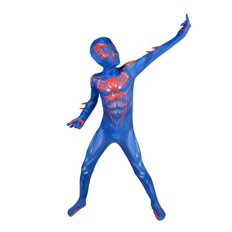 Kids Zentai Marvel Spider-Man Remastered Spider-Man 2099 Jumpsuit Costume