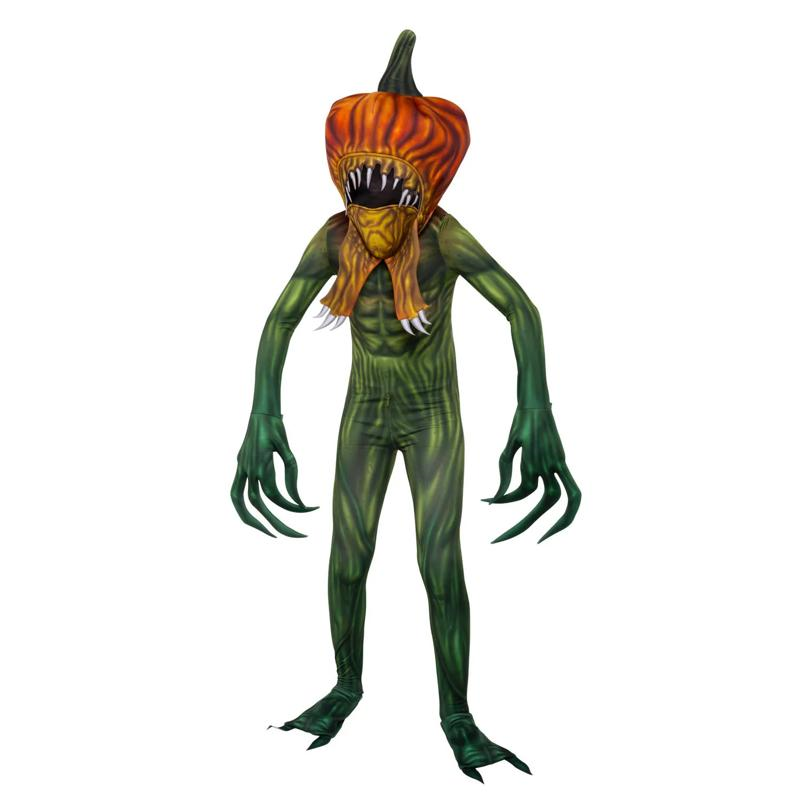 Kids Zentai Stranger Things: Tales from '85 Gourd Horde Jumpsuit Costume