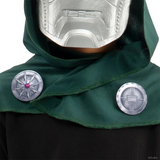RADYAN Kids Avengers Doomsday Doctor Doom Cape & Mask - One Size - Molded plastic mask for a fun appearance