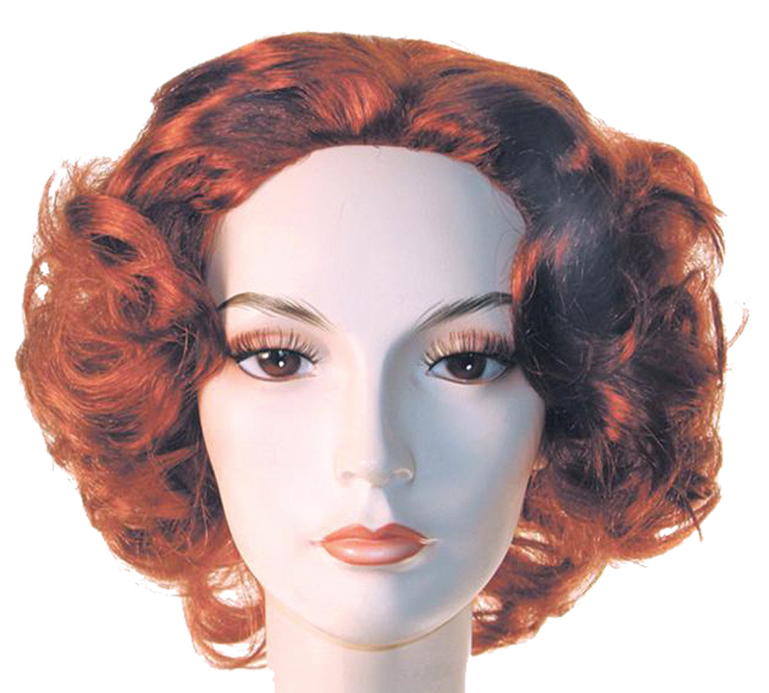 Affordable Long Fluff Wig for Retro Theme Parties Halloween Events and Costume Play