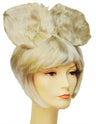 Fun Animal Bob Wig with Oversized Mouse Ears for Costumes Parties and Themed Events