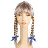Affordable Braided with Bang Wig for Country Girl Schoolgirl Characters and Costume Parties