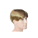 Peluca masculina lisa para fiestas temáticas, eventos de disfraces y transformaciones de vestuario  
