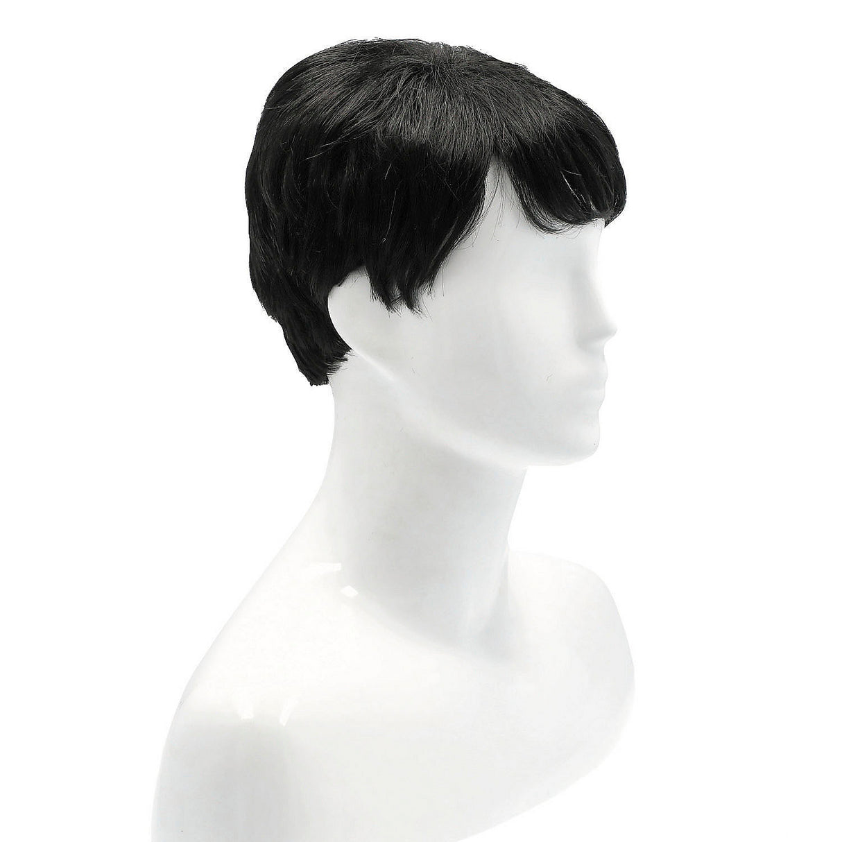 Versatile Men's Side-Part Wig for Character Transformations and Everyday Styling Needs