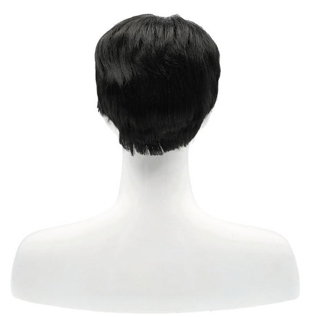 Versatile Men's Side-Part Wig for Character Transformations and Everyday Styling Needs