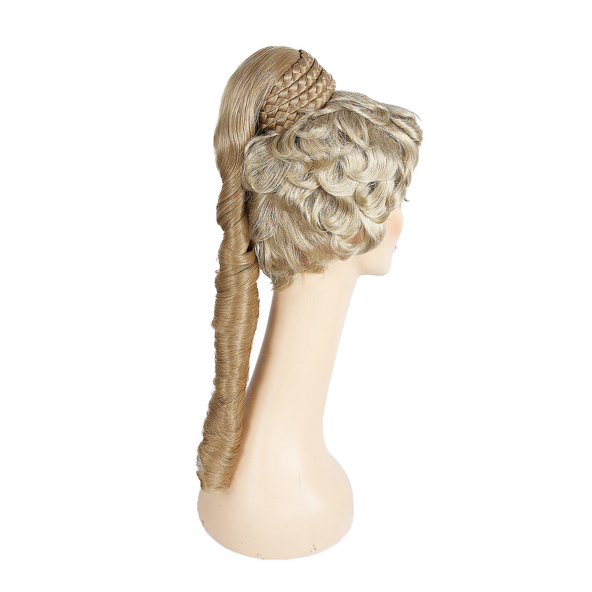 Stylish Genie Ponytail Headpiece for Halloween Parties and Themed Dress Up Events