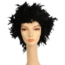 Colorful Feather Wig for Parties Halloween Costumes and Fun Dress Up Events