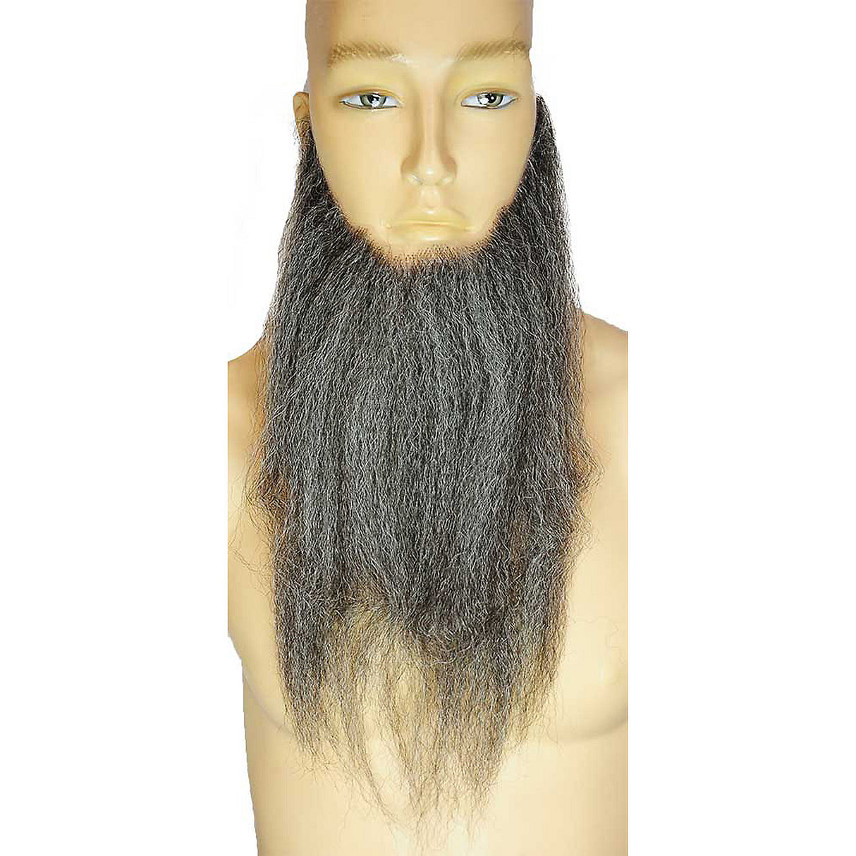 Realistic Full-Face Human Hair Beard for Costumes Theatrical Performances and Character Dress Up