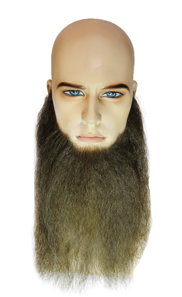 Realistic Long Full-Face Beard for Theatrical Performances Cosplay and Character Costumes