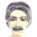 M61 Synthetic Mustache - Realistic Facial Hair for Costumes - Halloween Ready product image showing the design and