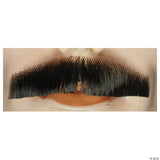 M61 Synthetic Mustache - Realistic Facial Hair for Costumes - Halloween Ready product image showing the design and