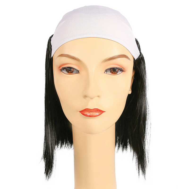 Premium Bald Straight Clown Wig for Mardi Gras Parties Events and Fun Costume Themes