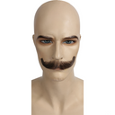 Affordable English Mustache Blend for Vintage Looks Halloween Events and Costume Parties