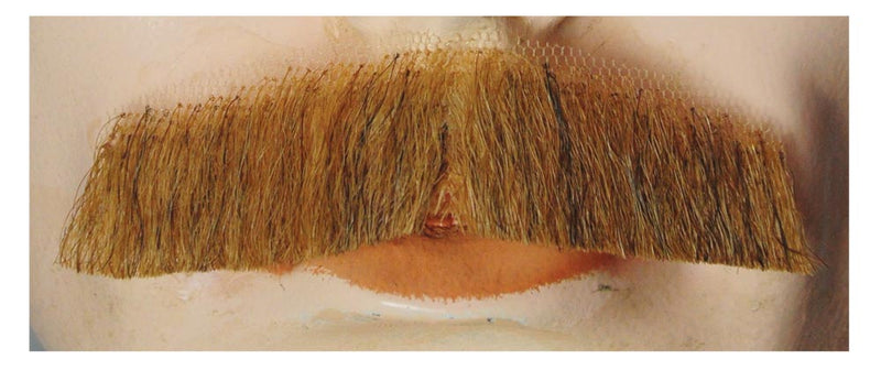 Natural Appearance Mustache M3 Human Hair for Character Costumes and Theatrical Performances