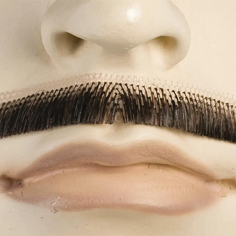 Adults Human Hair Errol Flynn Mustache Light Brown 10