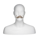 Discount Handlebar Mustache - Synthetic