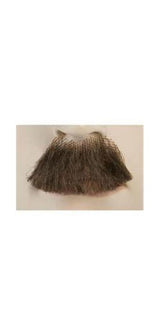 Charlie Chaplin Style Mustache - Human Hair Accessory for Costumes product image showing the design and