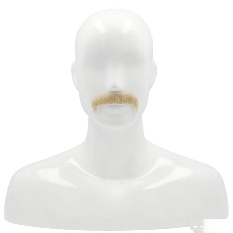 Villain M1 Synthetic Mustache - Suitable for Character Costumes product image showing the design and