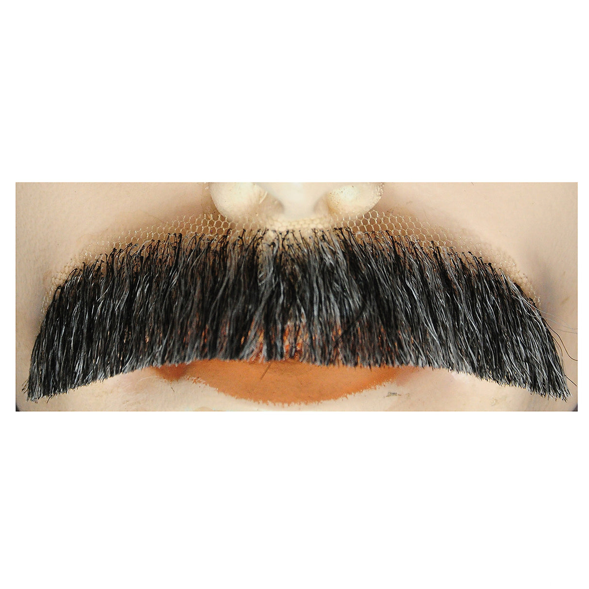 Natural Looking Downturn M2 Mustache Blend for Cosplay Parties and Themed Events