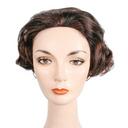 Peluca Fluff T74 para disfraces estilo años 20 y 30 y eventos temáticos vintage