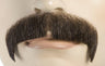 Realistic Villain M1 Mustache in Human Hair for Characters and Costume Events