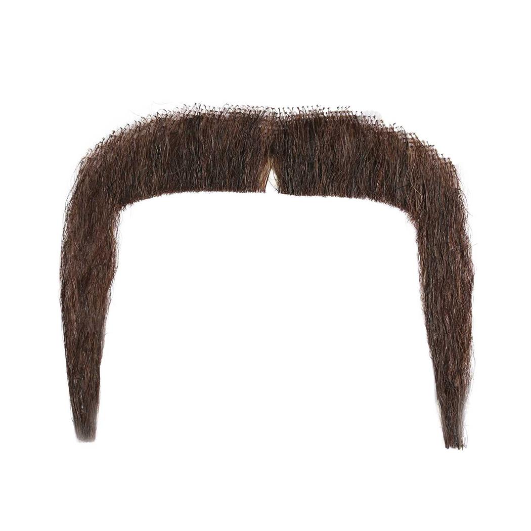 Fu Manchu M11L Mustache - Human Hair