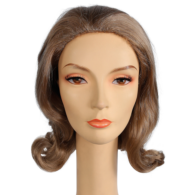 Authentic 1960s Prom Pageboy Wig for Vintage Parties and Themed Events