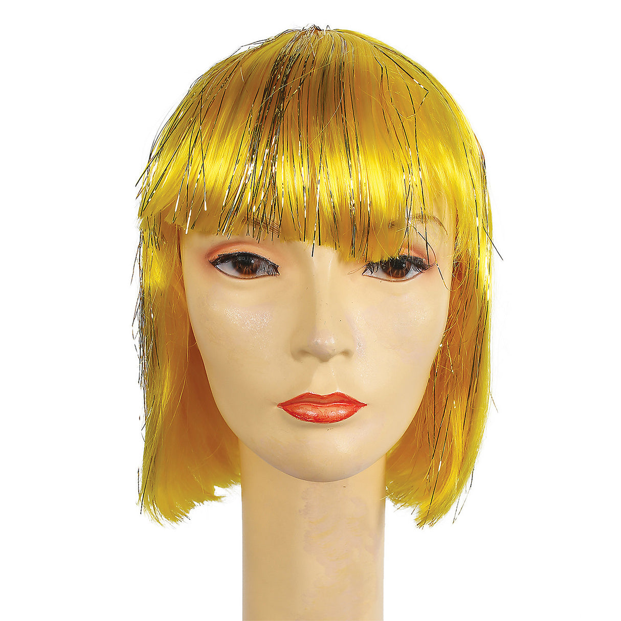 Bargain China Doll Wig with Tinsel for Creative Costumes and Fun Themed Events