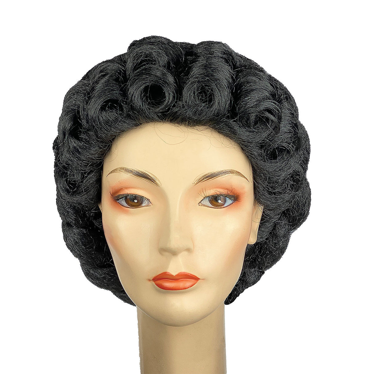 Elegant Victorian Wig for Historical Reenactments Costume Events and Themed Parties