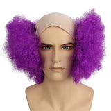 Voluminous Bald Curly Clown Wig for Halloween Parties Themed Events and Family Gatherings