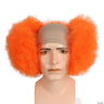 Voluminous Bald Curly Clown Wig for Halloween Parties Themed Events and Family Gatherings
