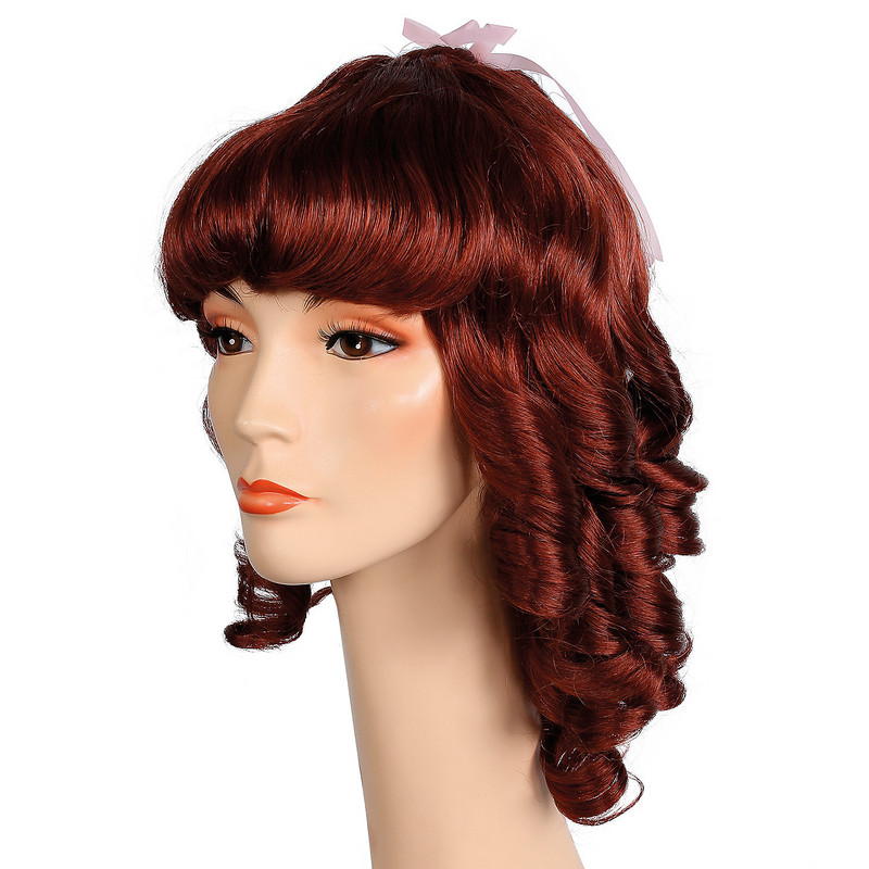Authentic Little Women Wig for Historical Costumes and Vintage Themed Events