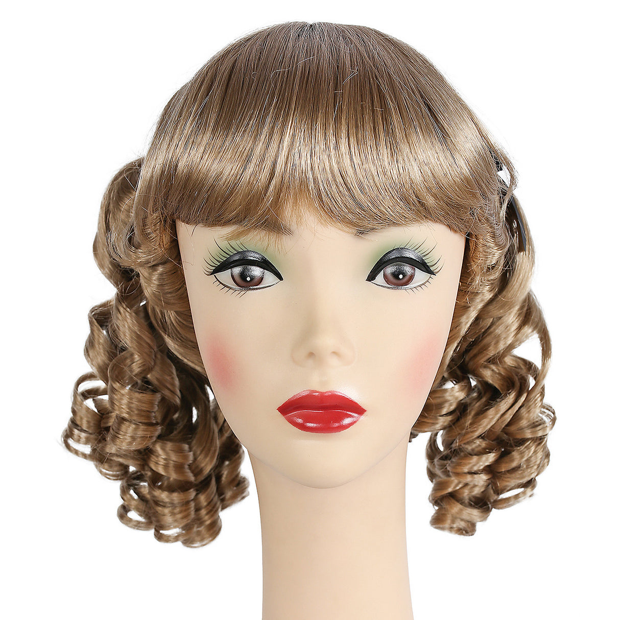 Classic Little Women II Wig for Vintage Themed Costumes Halloween Parties and Character Dress Up