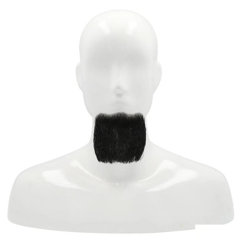 3-Point Synthetic Beard - Realistic Lace Design for Costumes product image showing the design and