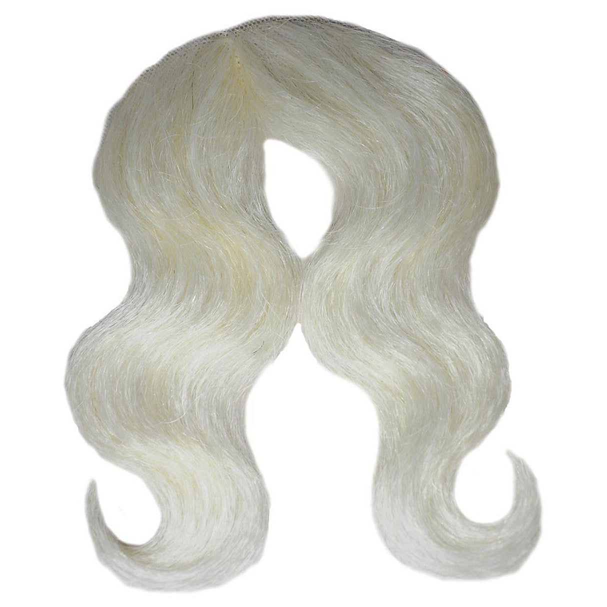 Authentic Santa Viking Mustache for Historical Costumes and Holiday Events