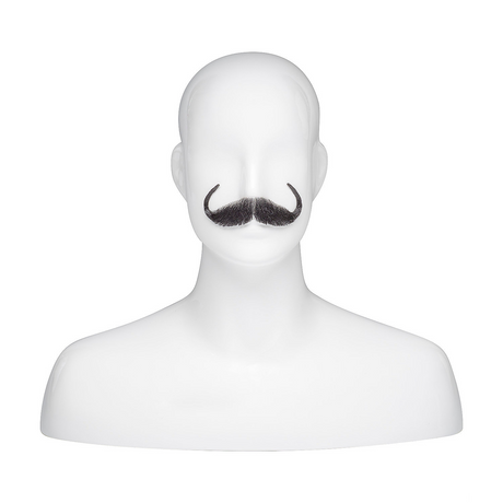 Handlebar Mustache - Human Hair