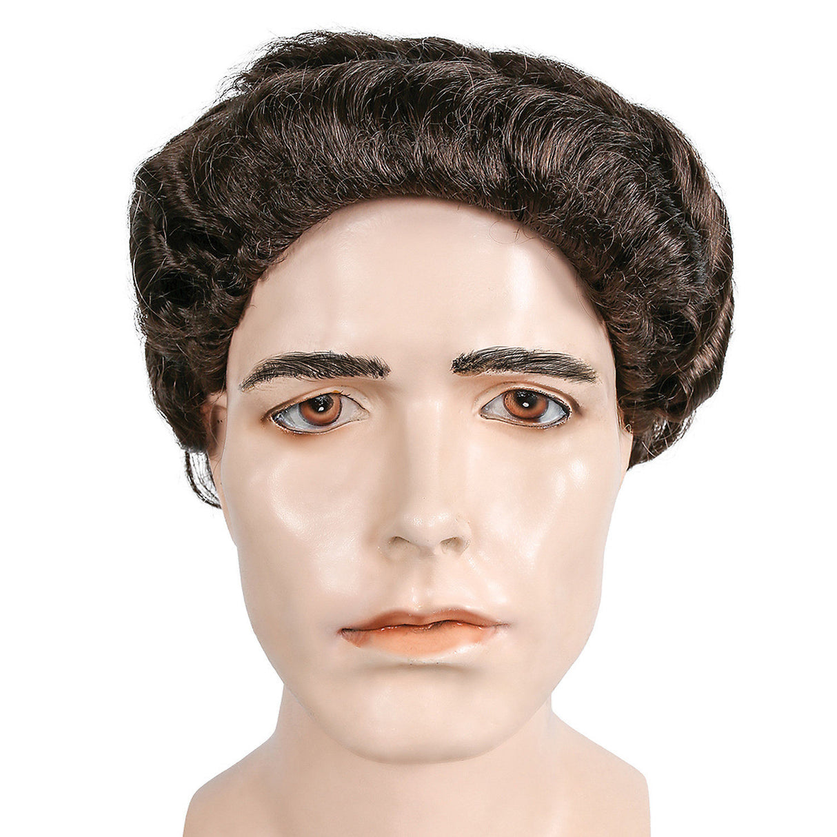 Premium Aristocratic Colonial Man Wig for Historical Costume Events and Themed Parties