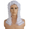 Fabulous Judge Joker Wig for Halloween Parties Themed Costumes and Dress-Up Events