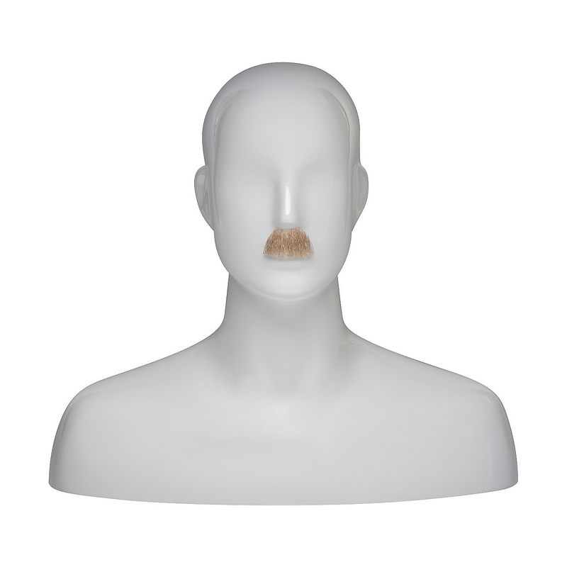 Natural Looking Mustache EM21 in Brown Gray for Costumes and Character Play