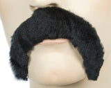 Walrus-Style Mustache - Blend Black Facial Hair Accessory for Halloween Costumes product image showing the design and
