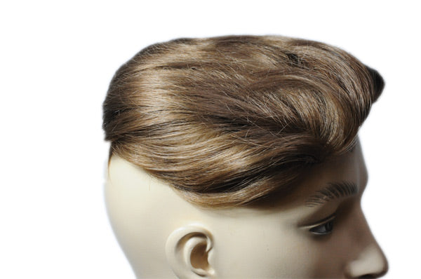 Stylish Men's Toupee M310 for Retro Parties Halloween Events and Everyday Wear