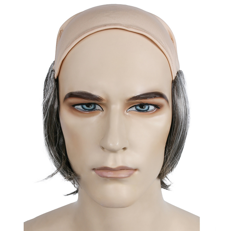 Bald Short Tramp Wig for Halloween Costumes Parties and Unique Character Dress-Up
