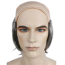 BALD SHORT TRAMP DK BN GY 44 WIG