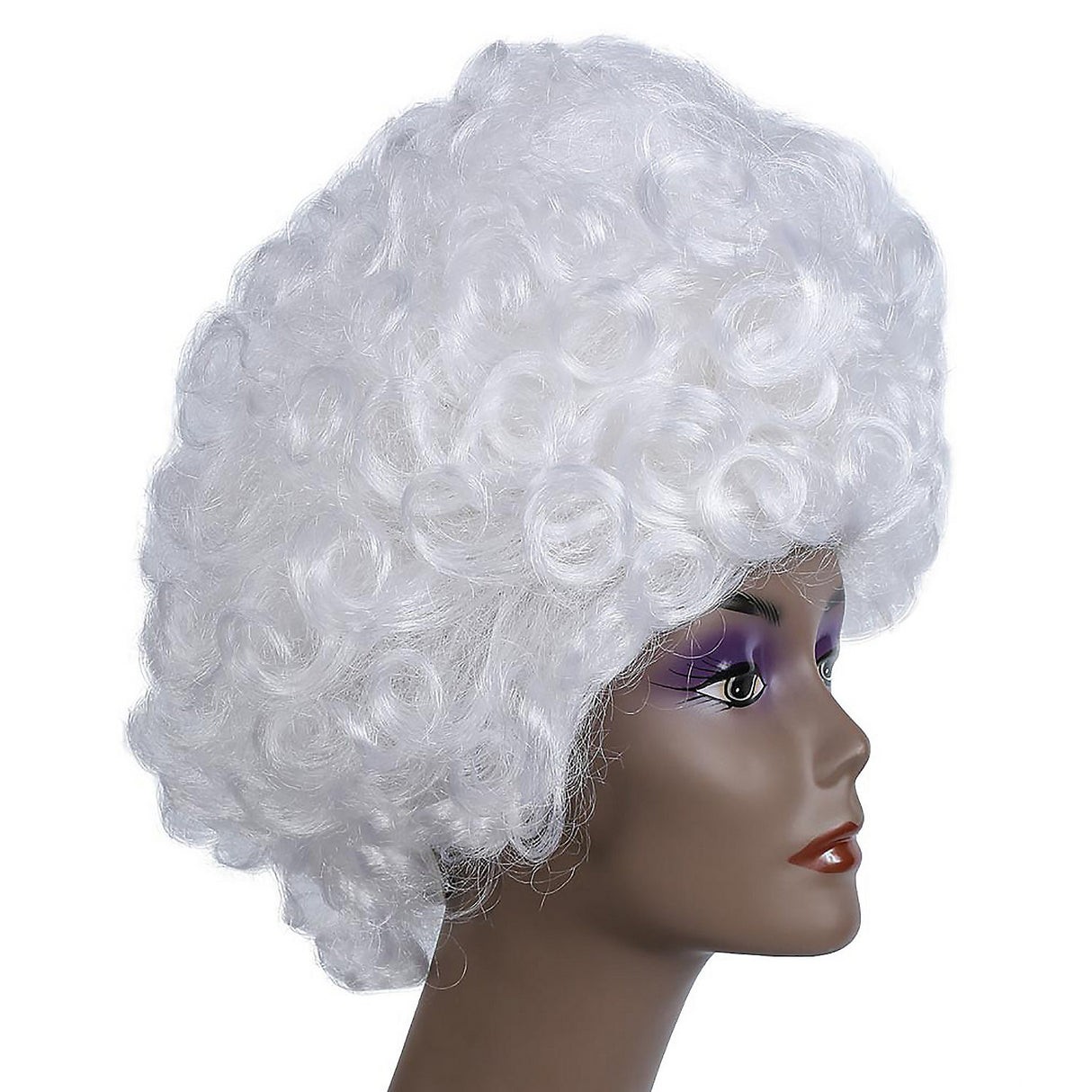 Stylish Teased-Up Beehive Wig for 60s 70s Themed Parties and Vintage Events