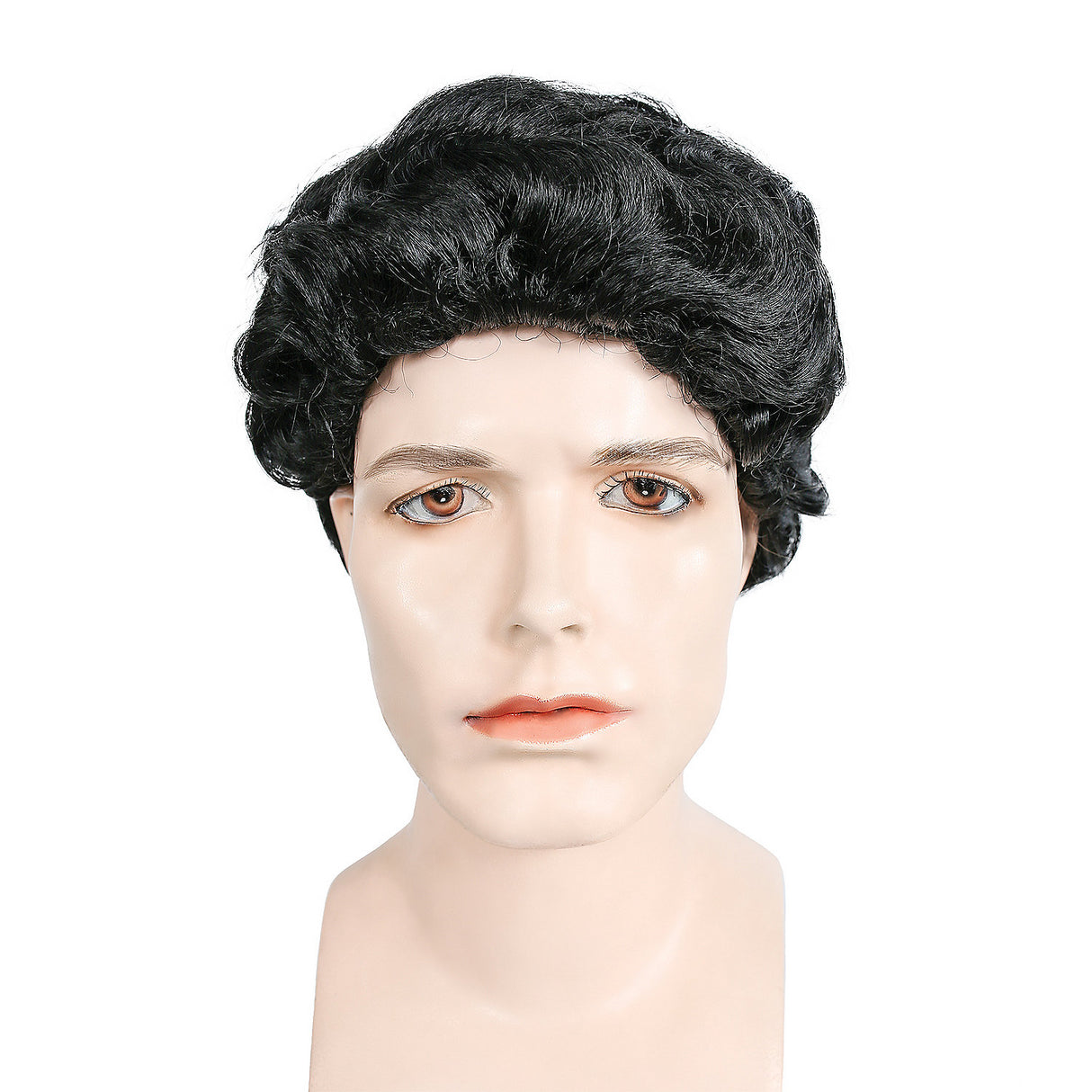 Authentic Colonial Man Wig for Historical Plays Themed Events and Costume Parties
