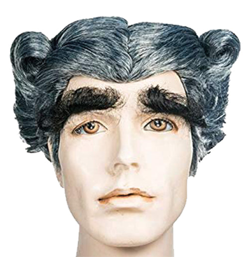 Quirky Mayor Hoo Wig for Retro Events Costume Parties and Creative Dress Ups