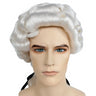 Authentic Barrister Wig for Colonial Costume Events Halloween Parties and Themed Celebrations